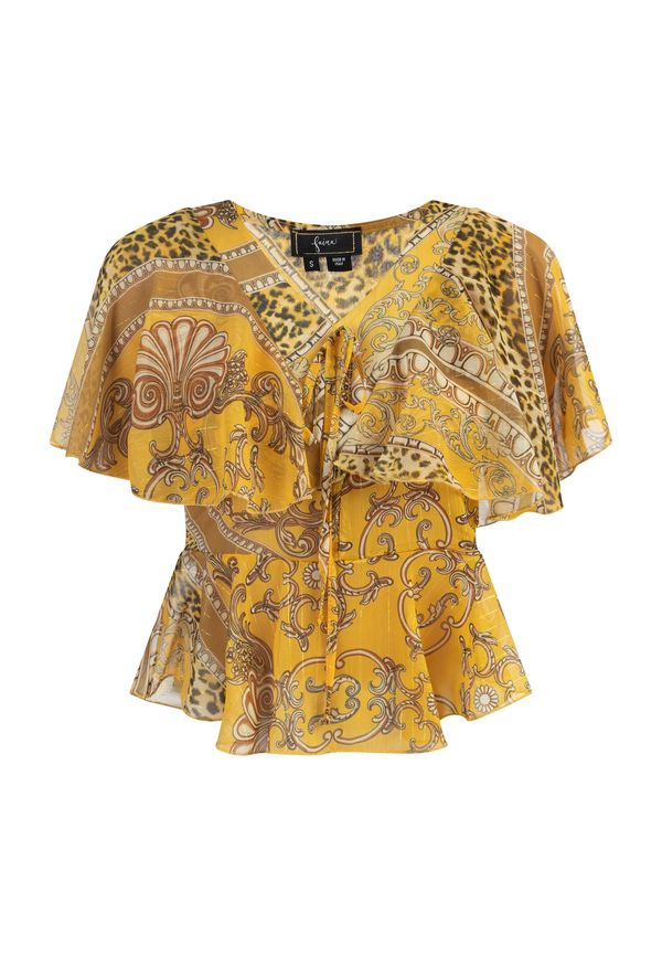 faina faina Блуза  бежово / кафяво / жълто