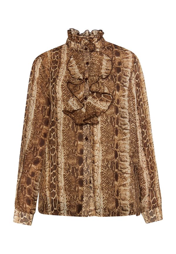 faina faina Блуза  бежово / кестеняво кафяво