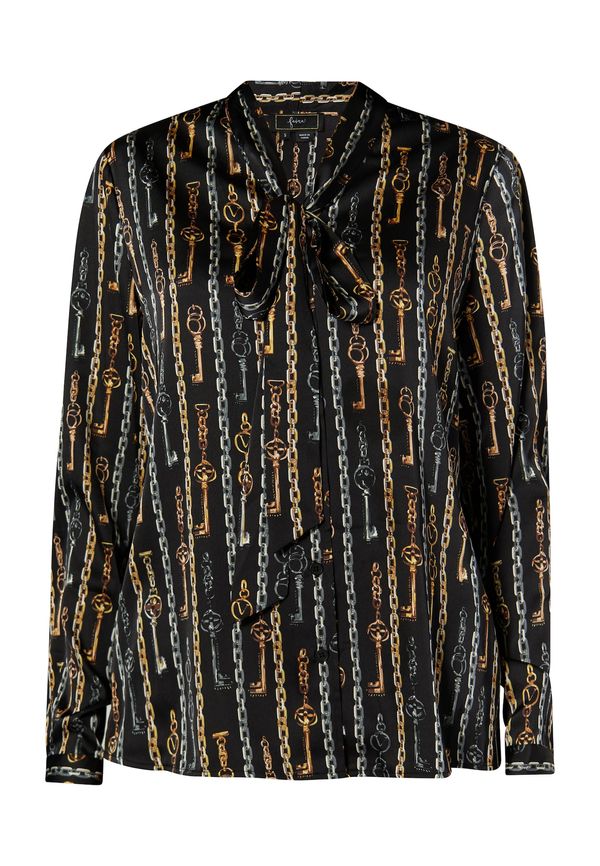 faina faina Блуза  бежово / злато / черно