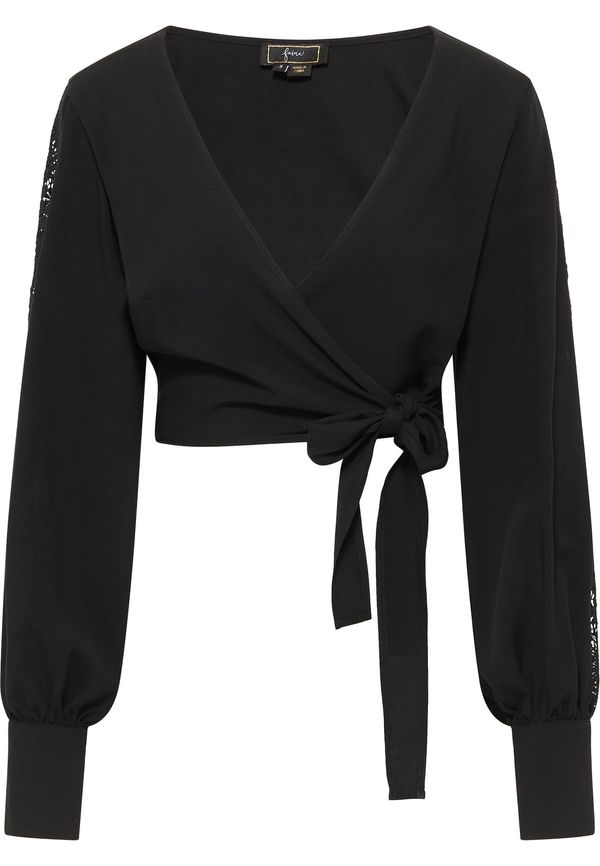 faina faina Блуза  черно