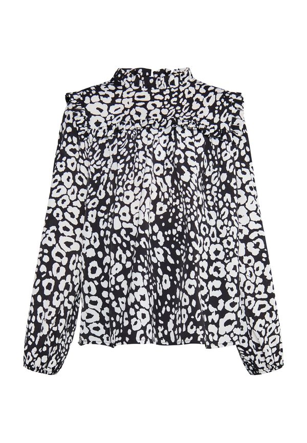 faina faina Блуза  черно / бяло