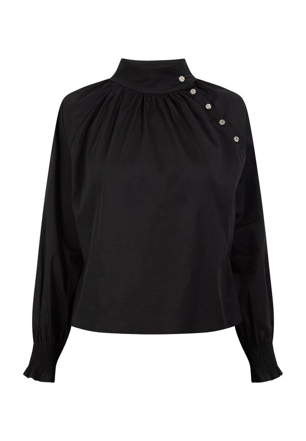 faina faina Блуза  черно