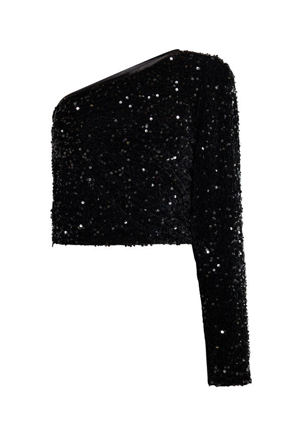 faina faina Блуза  черно