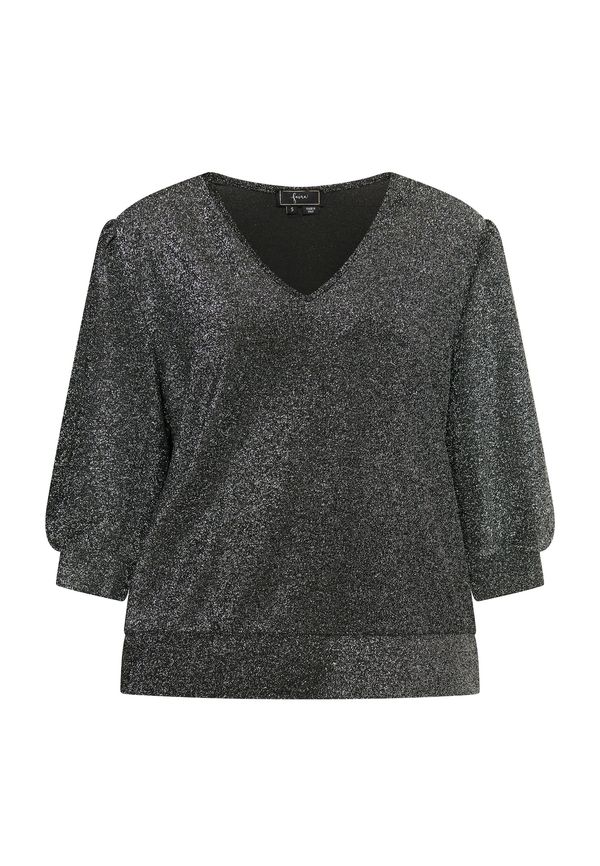 faina faina Блуза  черно / сребърно