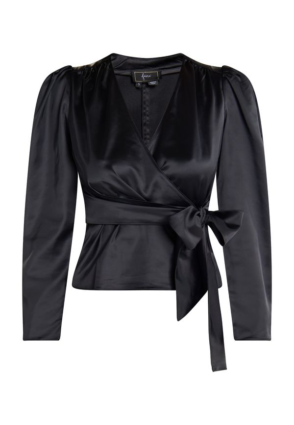 faina faina Блуза  черно