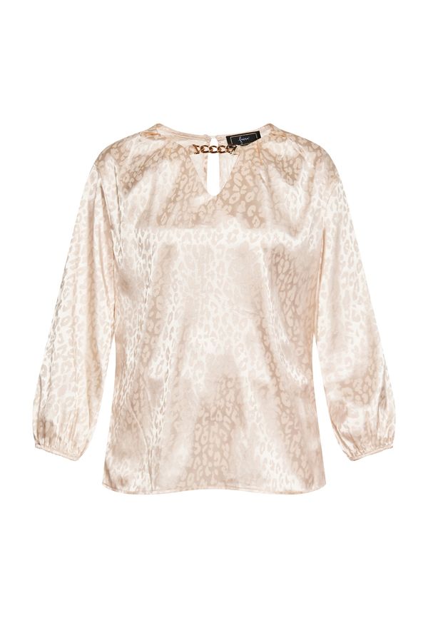 faina faina Блуза  кремаво / злато