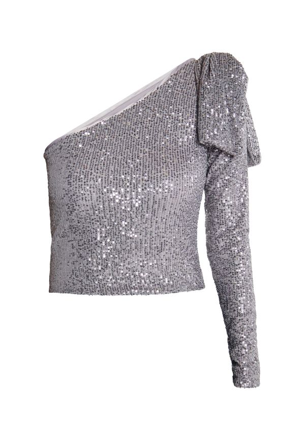 faina faina Блуза 'Nascita'  сребърно сиво