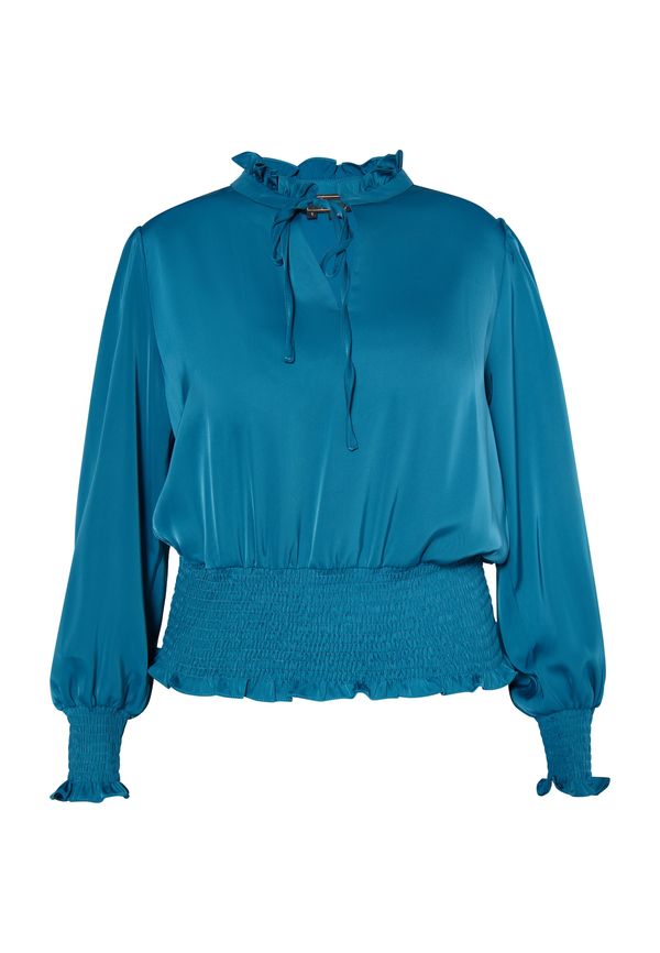 faina faina Блуза  петрол