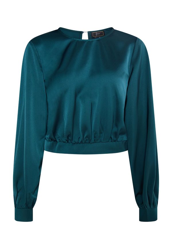 faina faina Блуза  петрол