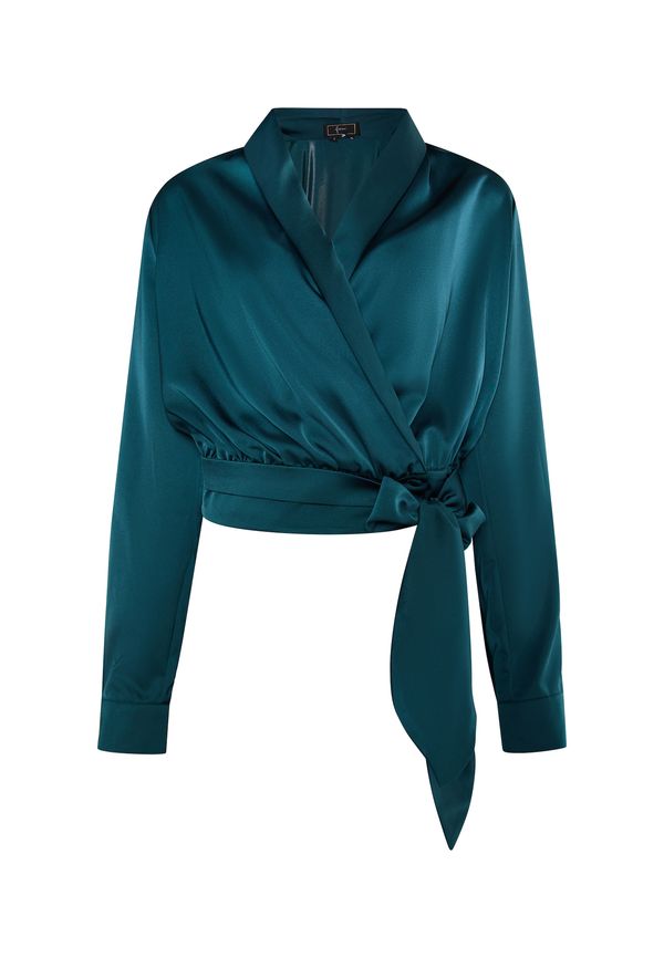 faina faina Блуза  смарагдово зелено