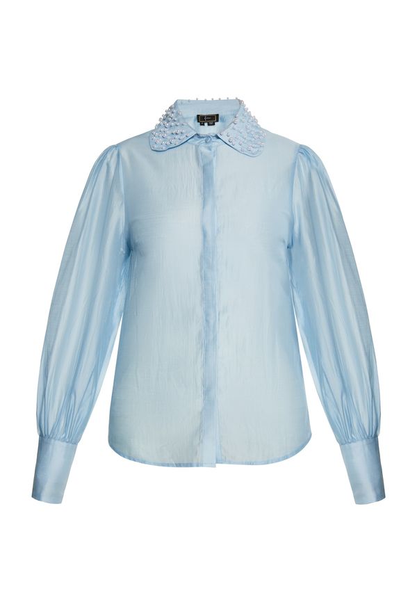 faina faina Блуза  светлосиньо