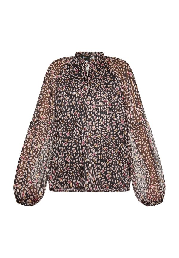 faina faina Блуза  тъмнобежово / злато / розово / черно