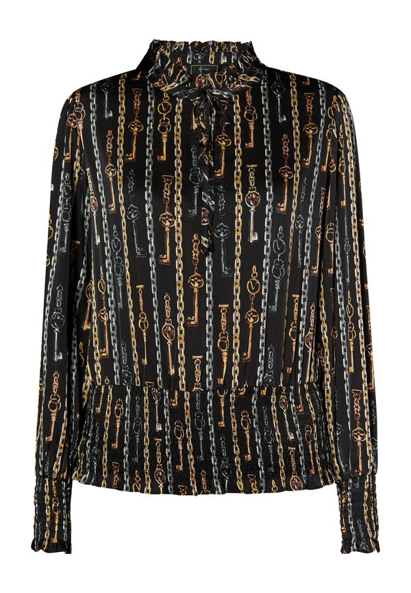 faina faina Блуза  злато / сребърно сиво / черно