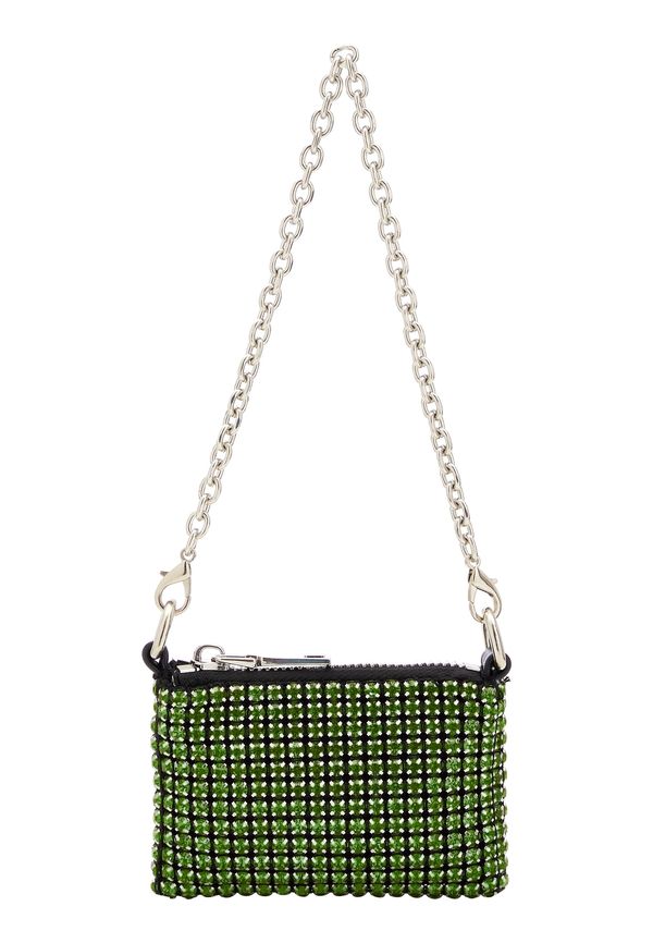 faina faina Чанта с презрамки  зелено / черно