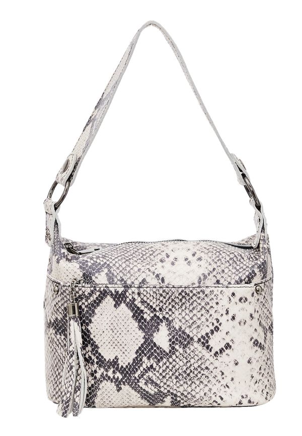 faina faina Чанта за през рамо  антрацитно черно / сиво-бежово / светлосиво