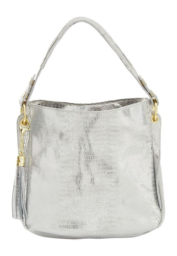 faina faina Чанта за през рамо  сребърно