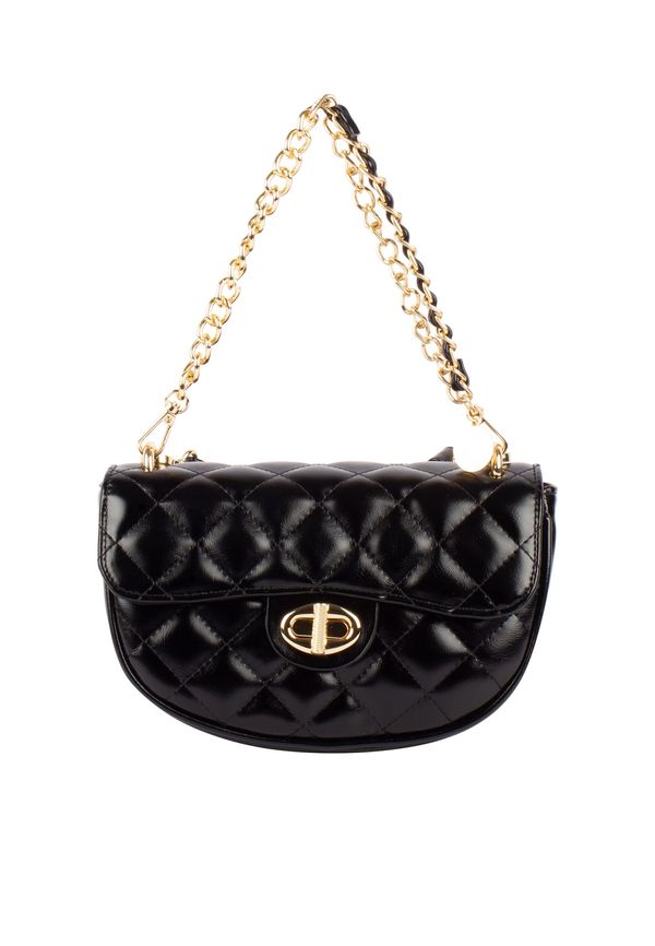 faina faina Чанта за през рамо  злато / черно