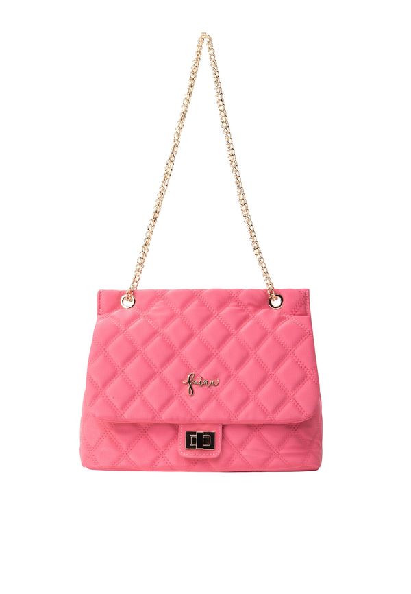 faina faina Чанта за през рамо  злато / светлорозово