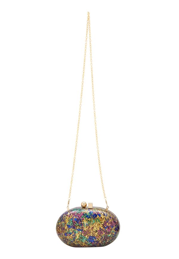 faina faina Клъч  бежово / синьо / жълто / розово