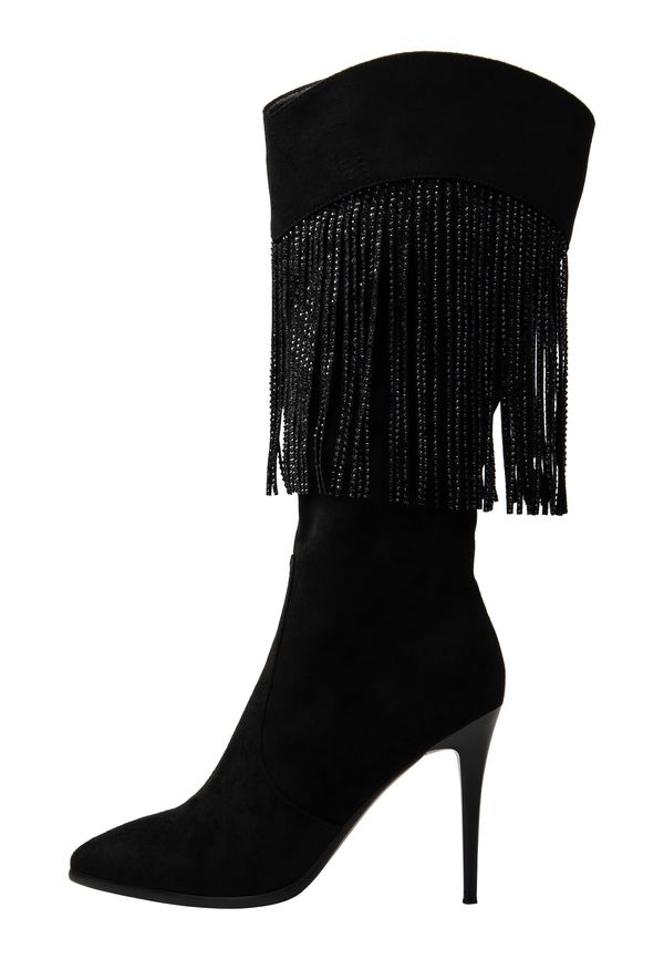 faina faina Къси ботуши  черно