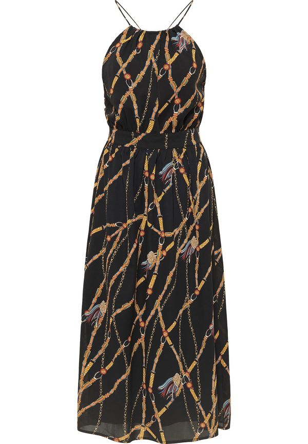 faina faina Лятна рокля  светлосиньо / жълто / златистожълто / червено / черно