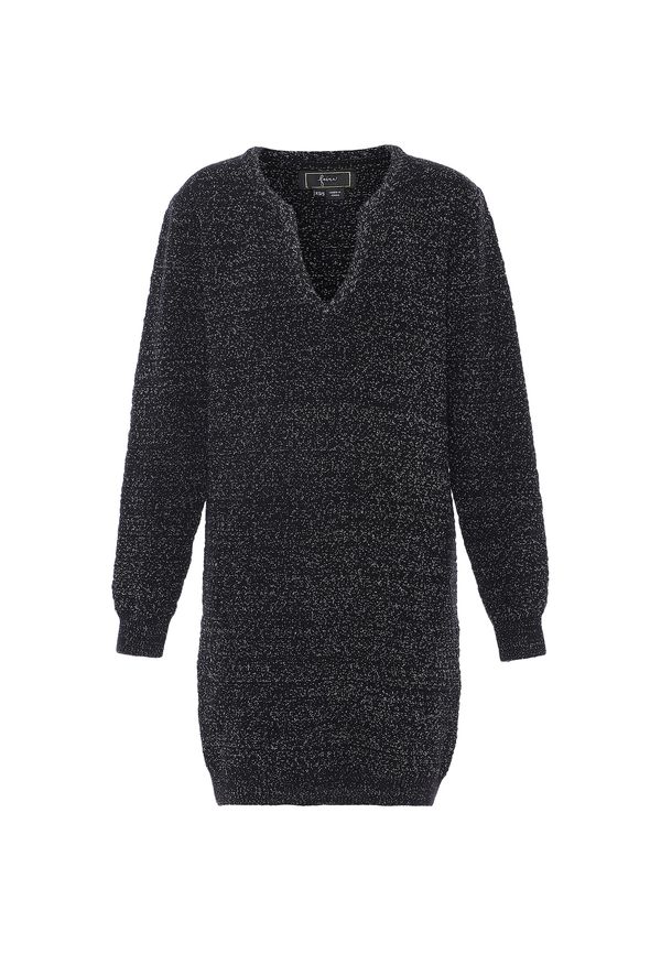 faina faina Плетена рокля  черно