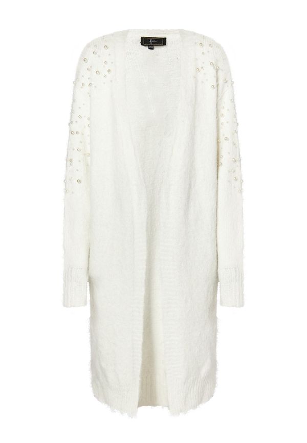 faina faina Плетена жилетка  бяло