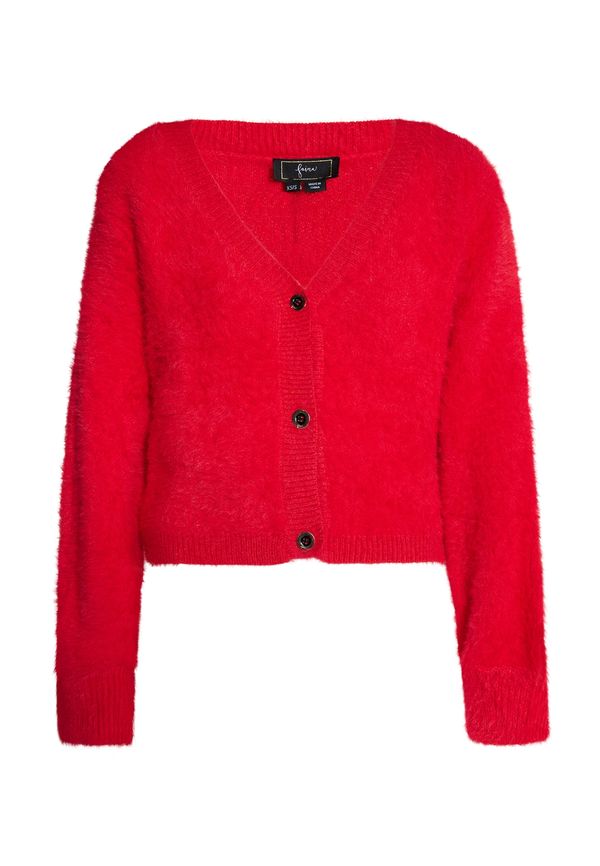 faina faina Плетена жилетка  червено