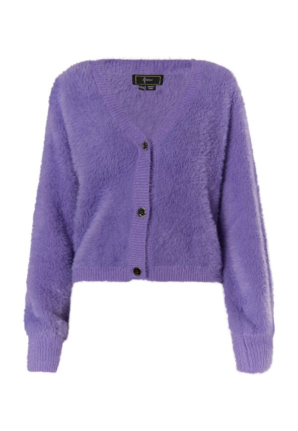faina faina Плетена жилетка  лилав