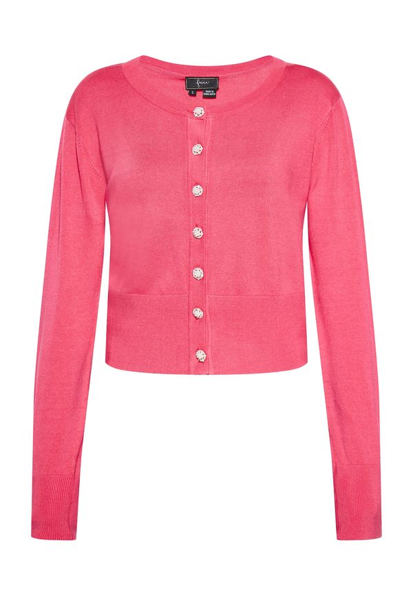 faina faina Плетена жилетка  розово