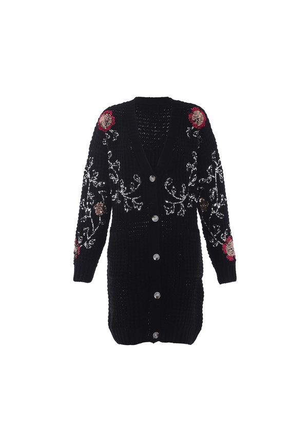 faina faina Плетена жилетка  розово злато / розово / черно / сребърно