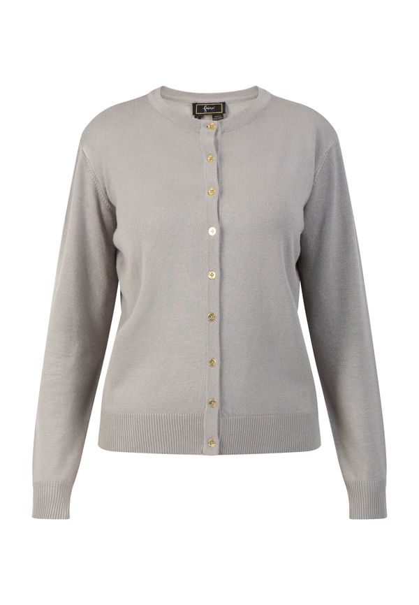 faina faina Плетена жилетка  сиво