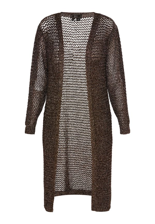 faina faina Плетена жилетка  злато / черно