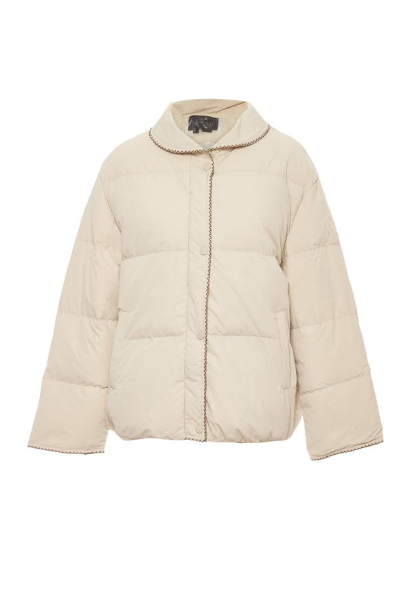 faina faina Преходно яке  светлобежово / кафяво