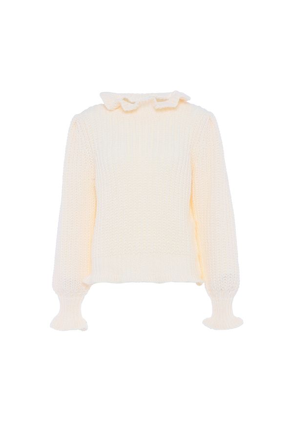 faina faina Пуловер  бял памук