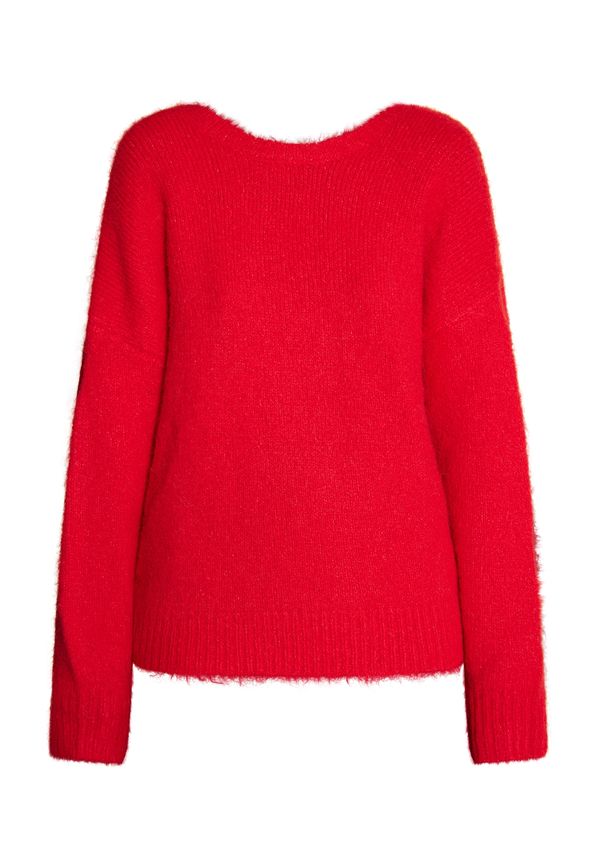 faina faina Пуловер 'Caspio'  огнено червено