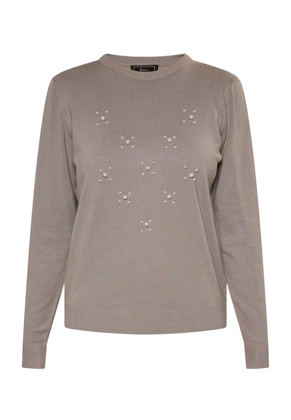 faina faina Пуловер  сиво