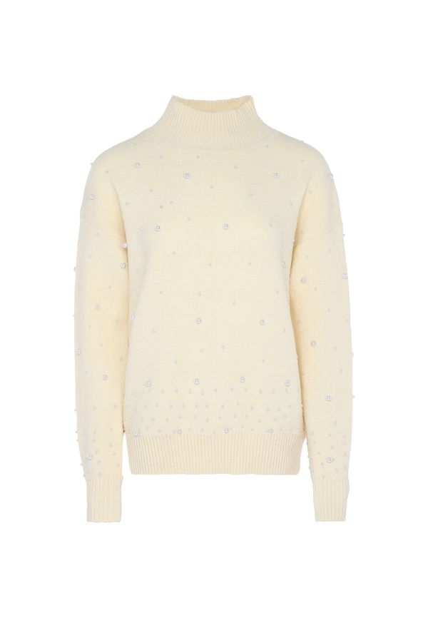 faina faina Пуловер  слонова кост