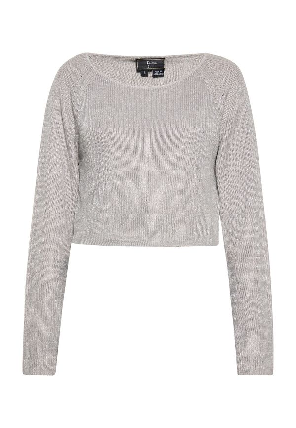 faina faina Пуловер  светлосиво