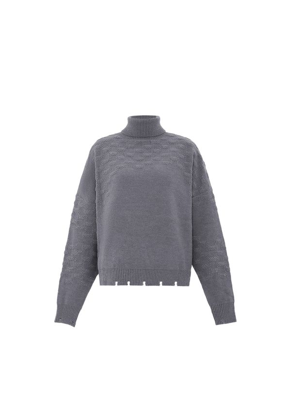 faina faina Пуловер  светлосиво