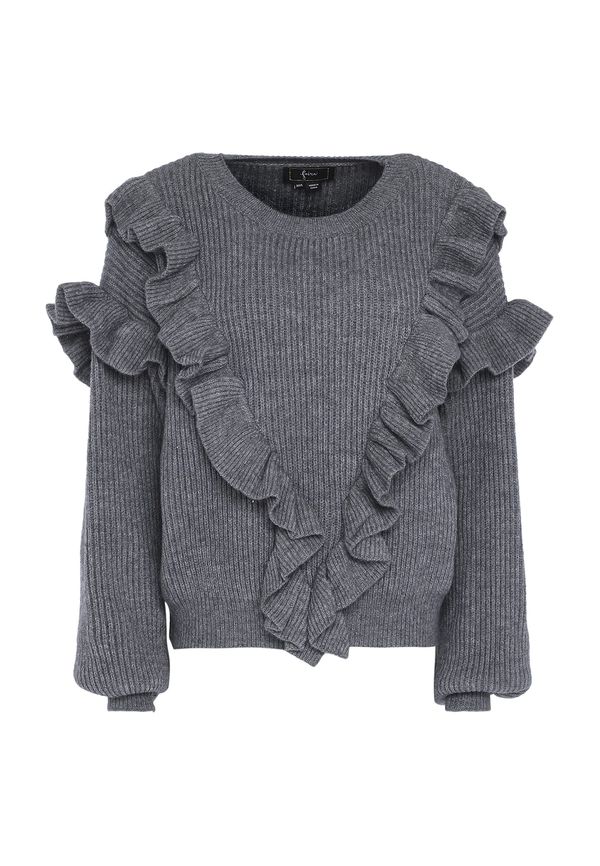 faina faina Пуловер  тъмносиво