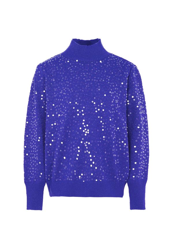 faina faina Пуловер  ултрамарин синьо