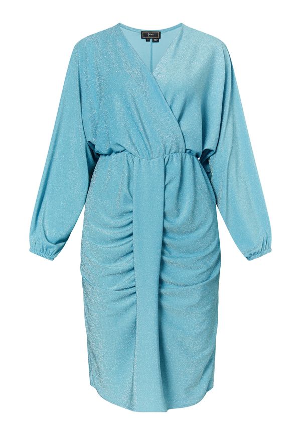 faina faina Рокля  аквамарин