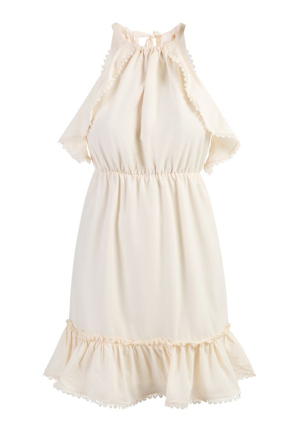 faina faina Рокля  кремаво