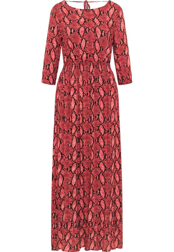 faina faina Рокля  телесен цвят / червено / черно