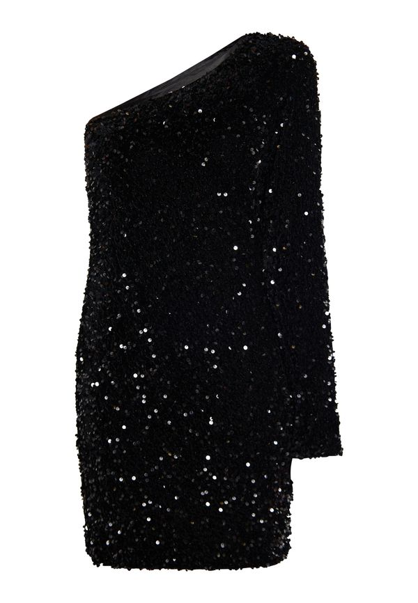 faina faina Рокля за коктейл  черно