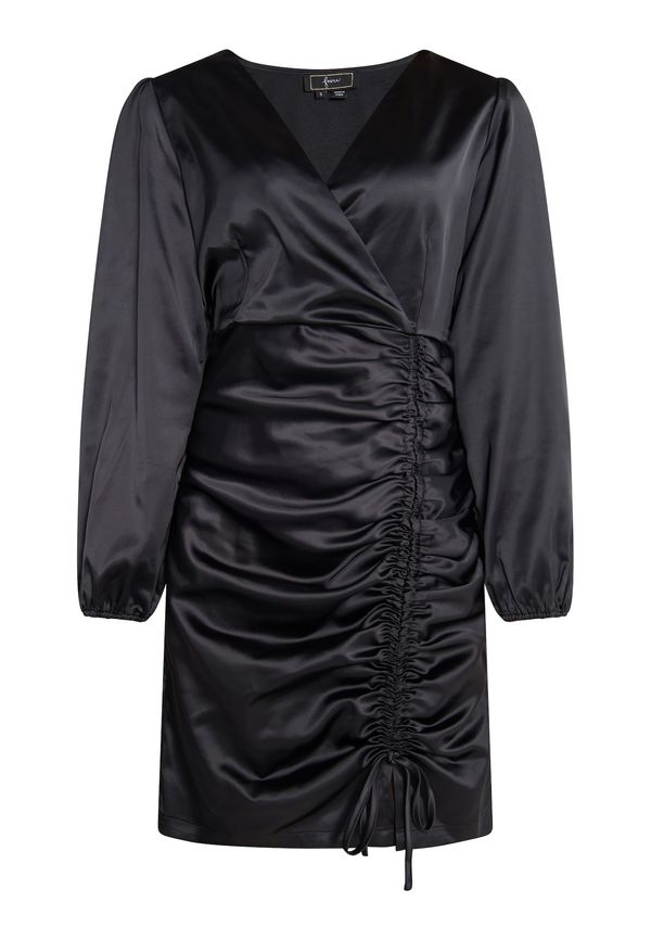 faina faina Рокля за коктейл  черно