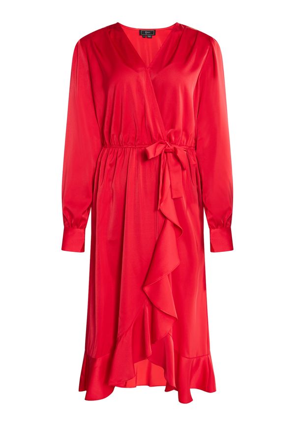 faina faina Рокля за коктейл  червено