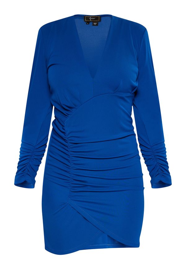 faina faina Рокля за коктейл  кралско синьо