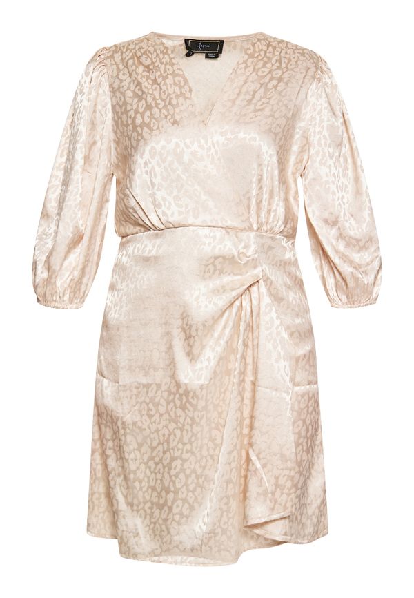 faina faina Рокля за коктейл  кремаво / пудра